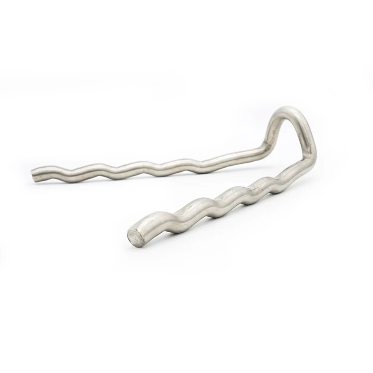 High quality ss refractory anchor nail hook stainless steel v type refractory anchor for ceramic fiber modules