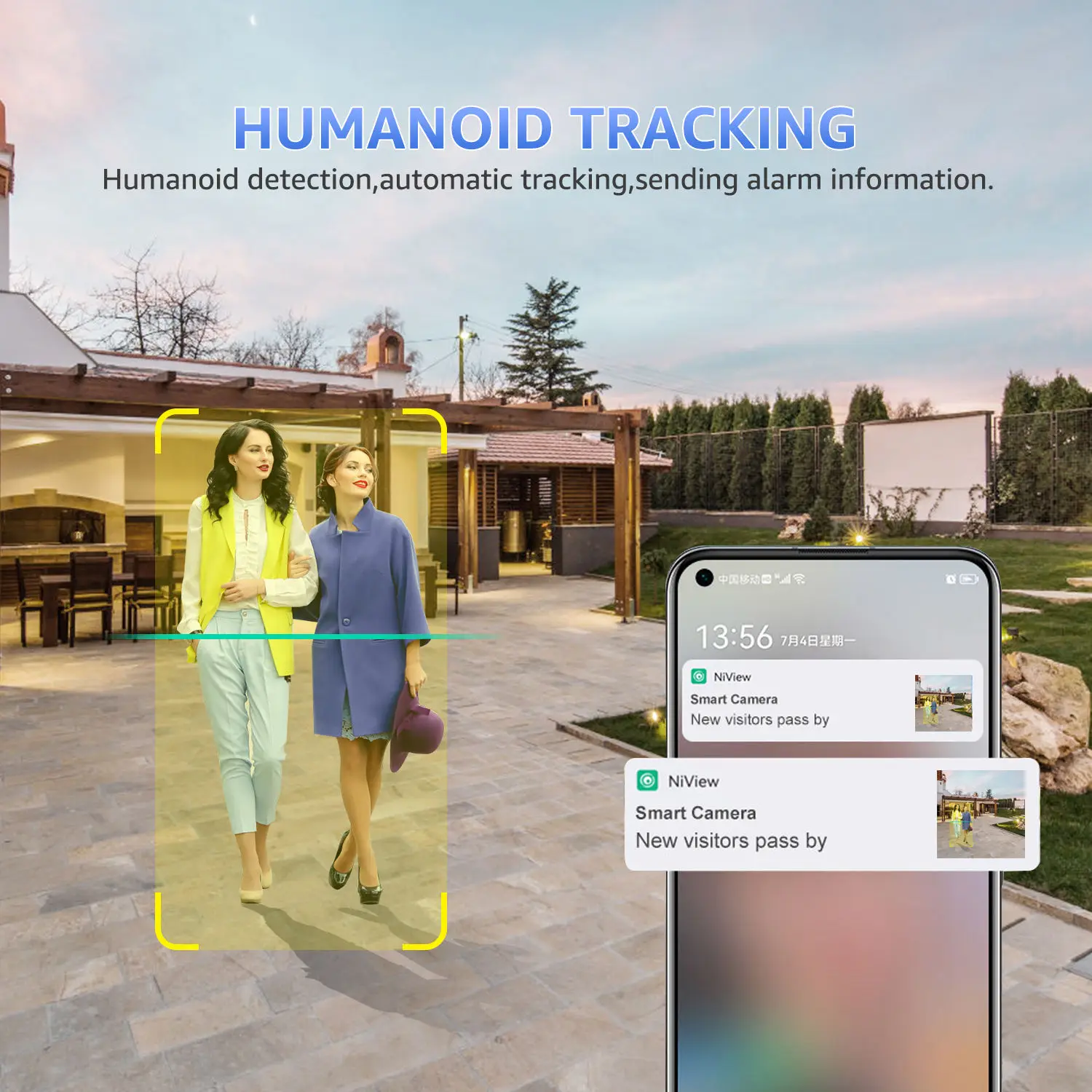 Sim Card 4K 10X Zoom Surveillance Outdoor Security Camera Alarm Linkage Dual Lens CCTV 4g solar PTZ camera