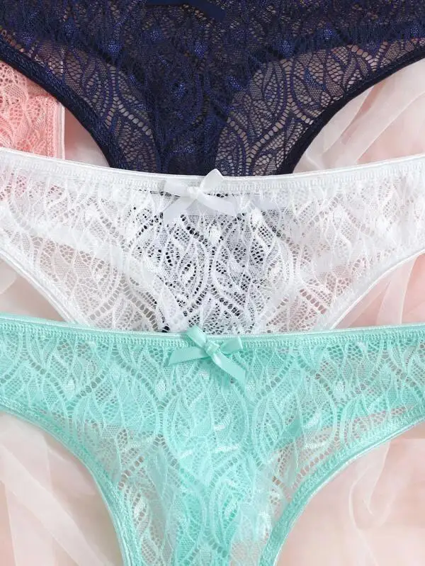 2022 factory hot sales ladies underwear with lace hollow out sexy thong solid panties