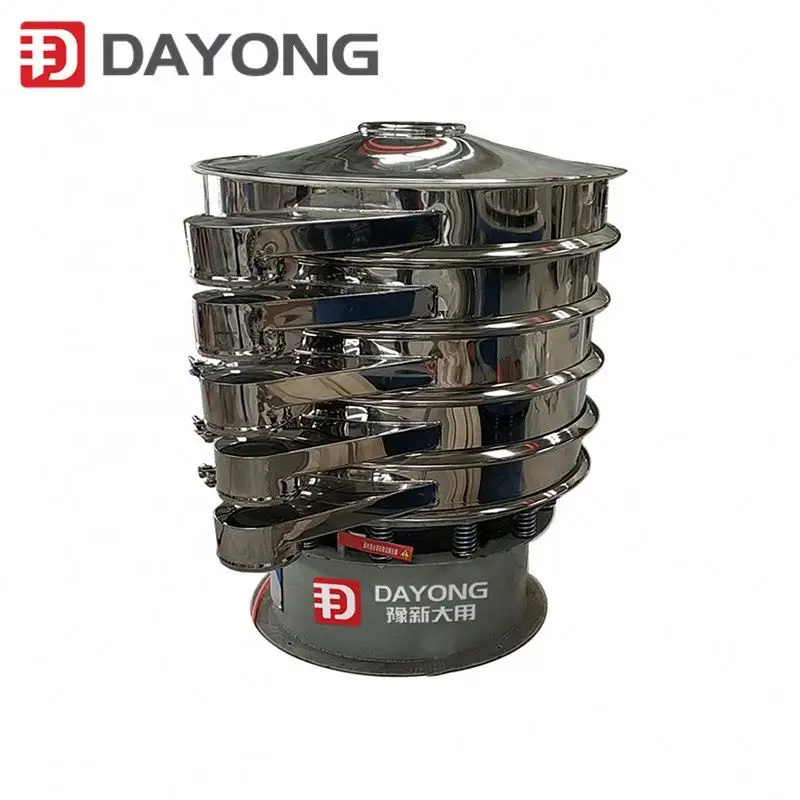 DY series circular vibro shifter for molding powder with magnetic grid 12000GS