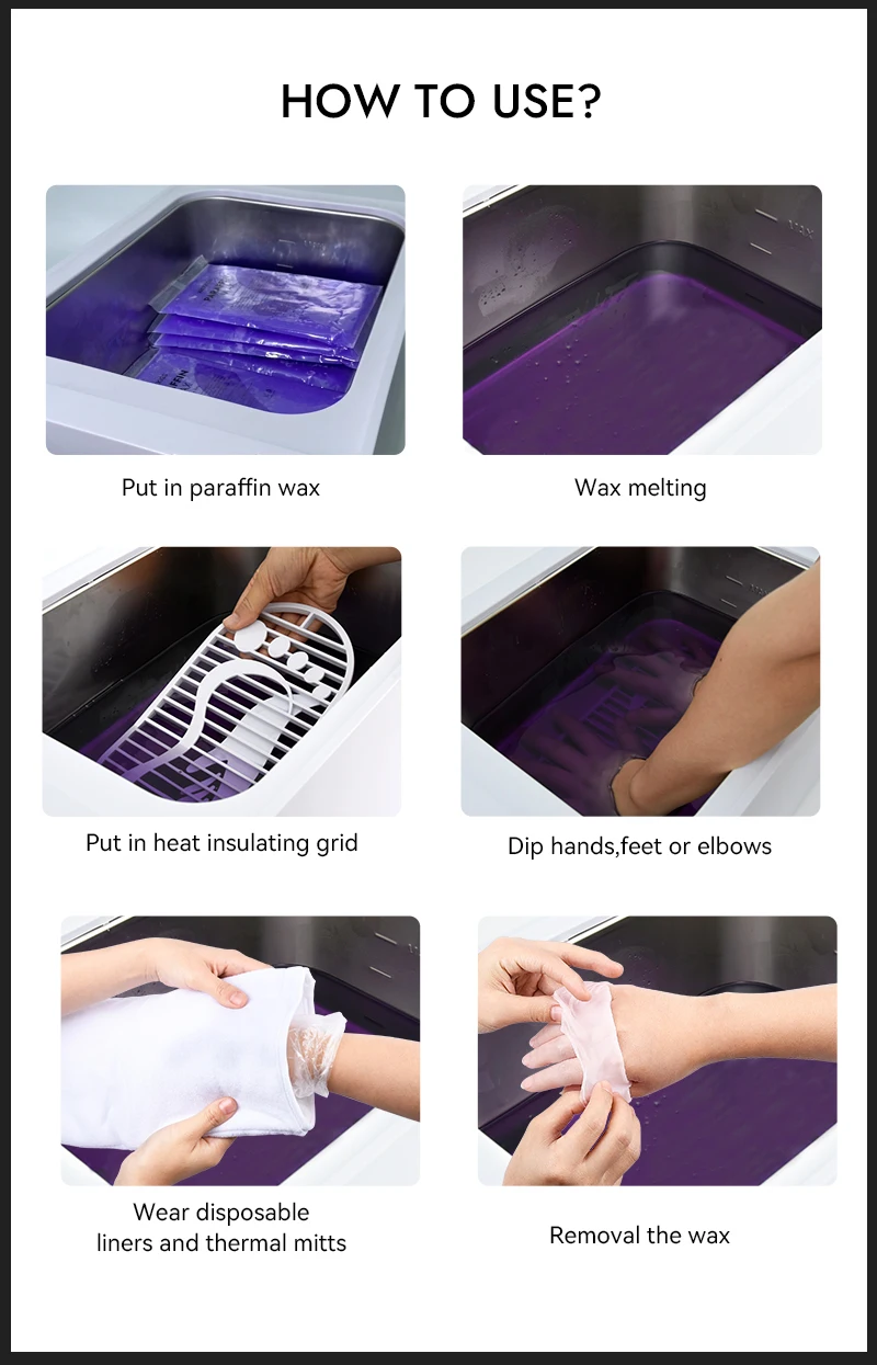 Factory Supply Patent Design Paraffin Wax Heater Best Selling 9000ml Paraffin Wax Warmer Machine For Skin Care Treatment