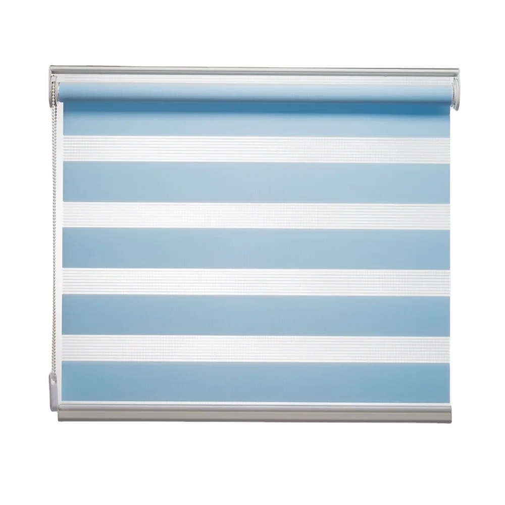 Ready made printed nice color zebra window roller blind