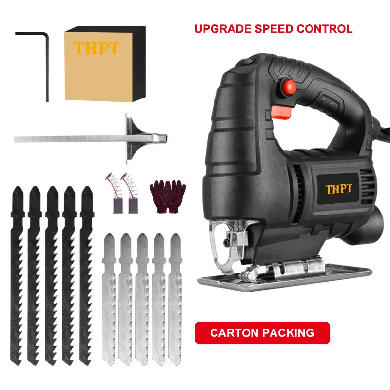 600W Portable Electric Power Tools Portable Jig Saw Wood Cutting Machine Electric Jig Saw
