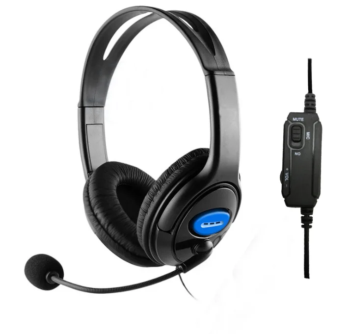 wired computer USB headphones call center headsets for microphone light weight for office /Skype