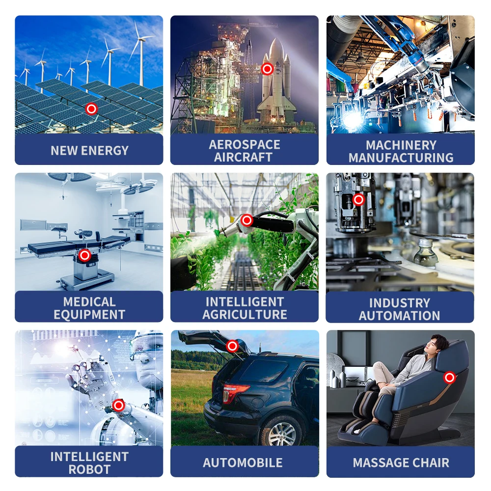 DC 12V 24V 50MM Stroke Worm Drive Types of Linear Actuators