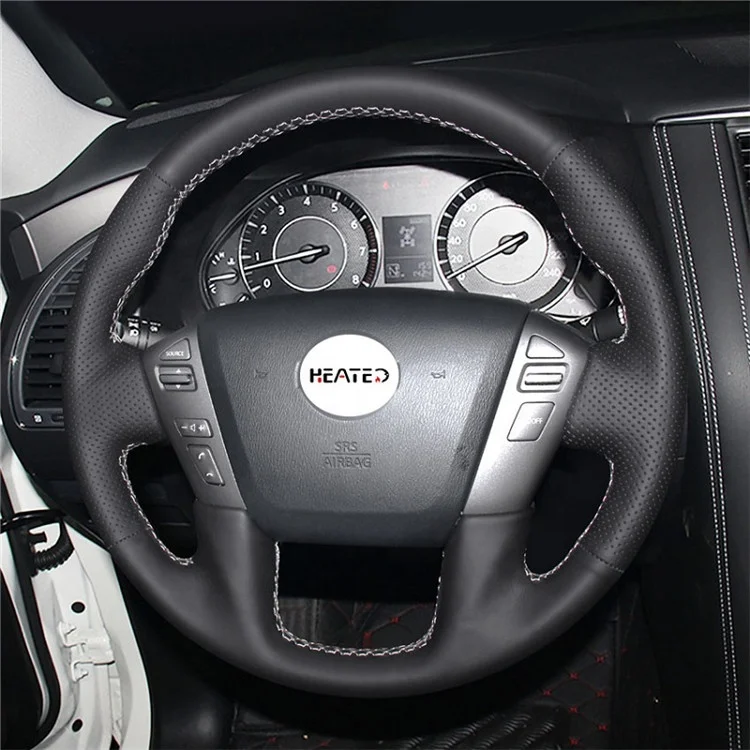 Steering Wheel Cover for Nissan Patrol Armada NV Cargo NV Passenger (US) Titan Infiniti QX56 wholesale price for you