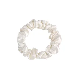 Designer 2022 Popular Color 100% Pure Silk For Hair Care Kids Girl 22MM Silk Hair Scrunchies