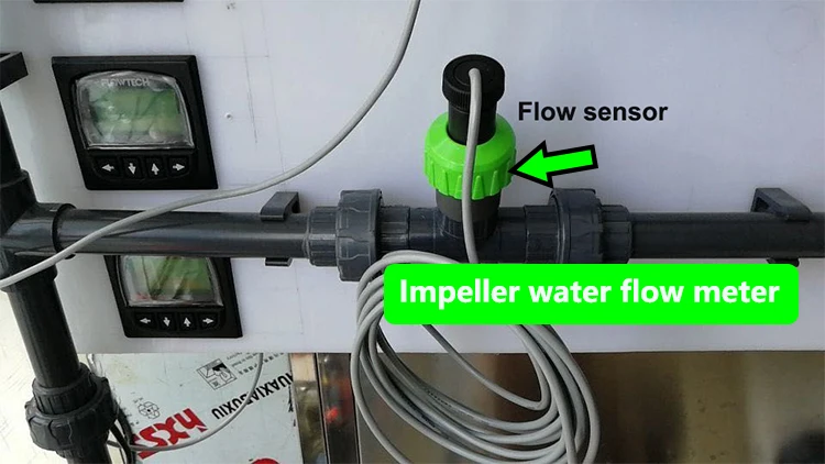 2024 New Arrival Wholesale Large-screen LCD dot matrix DC24V 4-20mA Current Output Liquid Turbine Flow Analyzer For Water