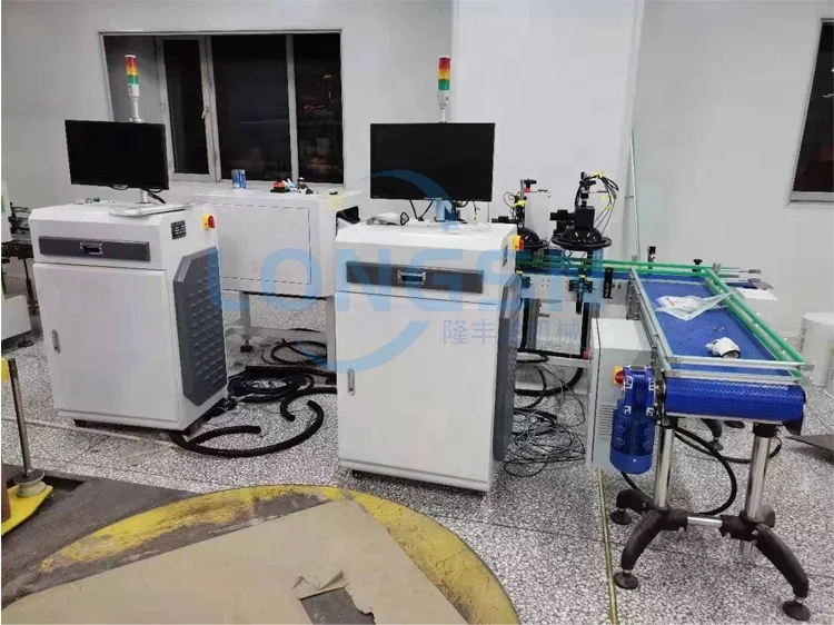 Customize automatic plastic bottle lid visual inspection service cap vision inspection machine system