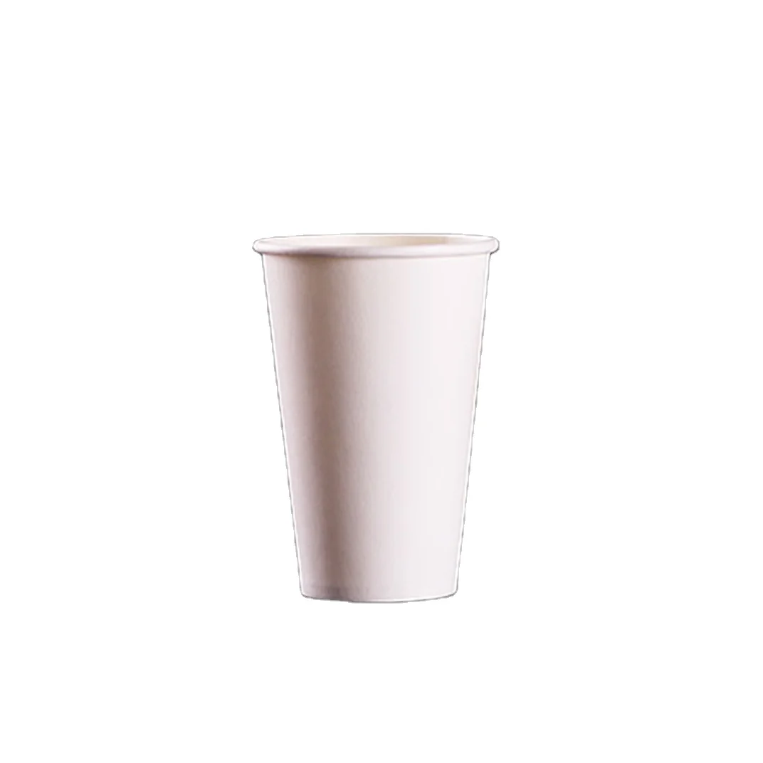 
Customized Logo Cold Drink Mug Cup Eco Friendly Cold Drink Paper Cup Degradable Takeaway Cold Drink Cups With Lid 