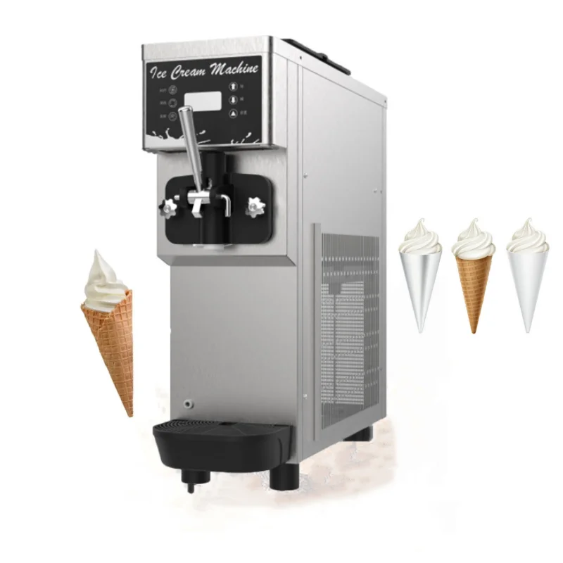 Commercial vertical soft ice cream machine summer cold drink ice cream making machine
