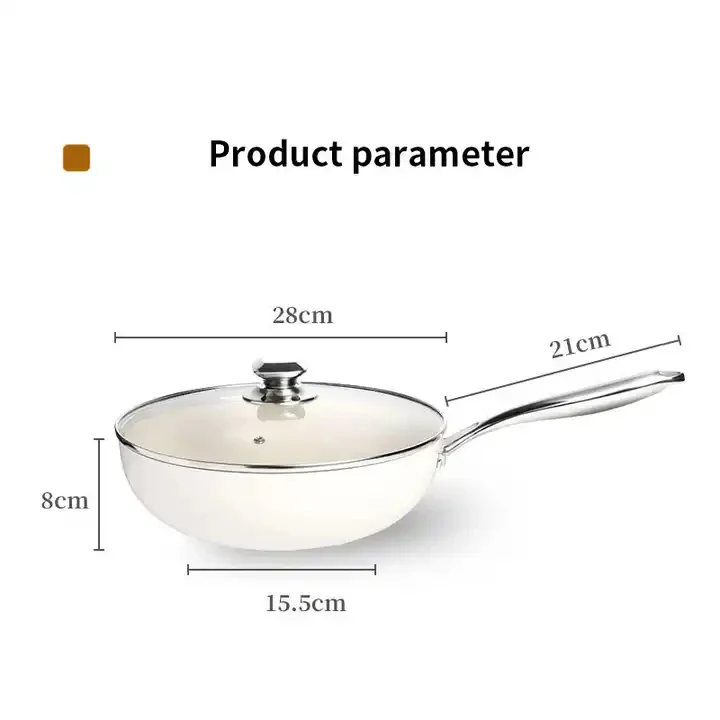 Aluminum Cookware Set Cooking Cookware Ceramic White Customt Cast Iron Cookware Sets