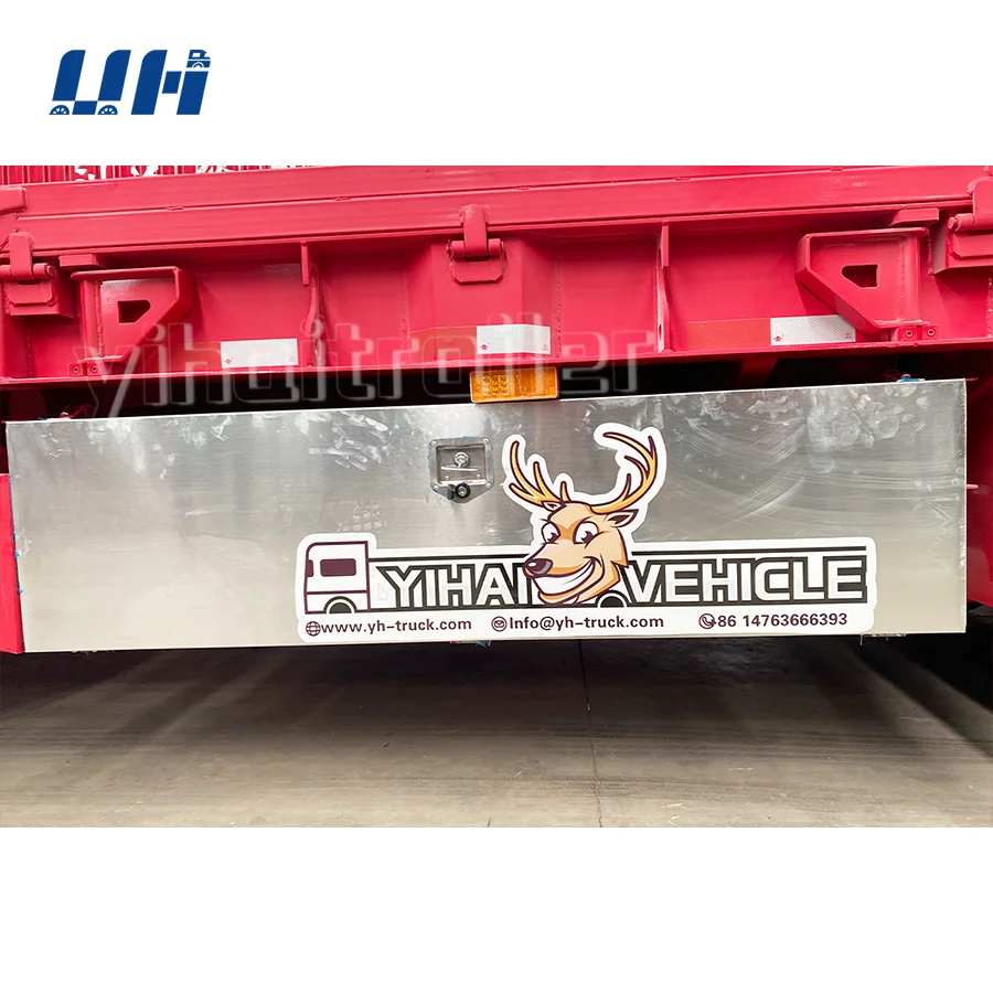 Mechanical Suspension 2/3/4 Axle Lowbed Trailer Brand Parts Low Bed Trailer 100 Ton for Africa
