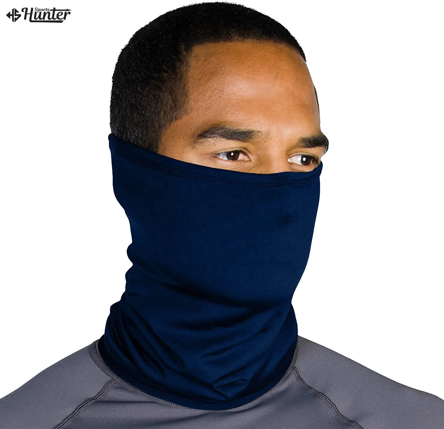 Neck gaiter Wholesale 4 ways elastic Custom Printing Fleece Neck Warmer