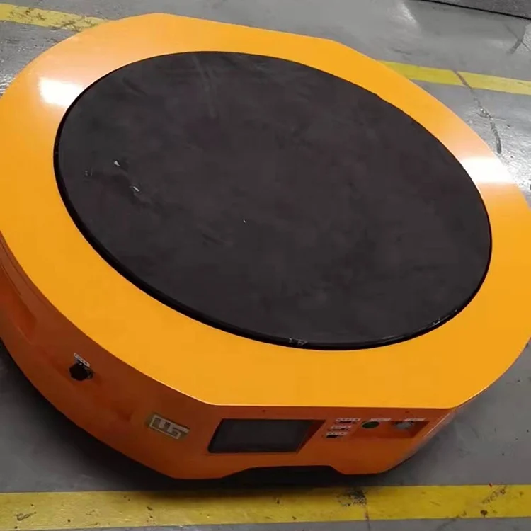 QR Code Guding AGV Automatic Guided Vehicle Warehouse Robot QR Code Guided Vehicle AGV