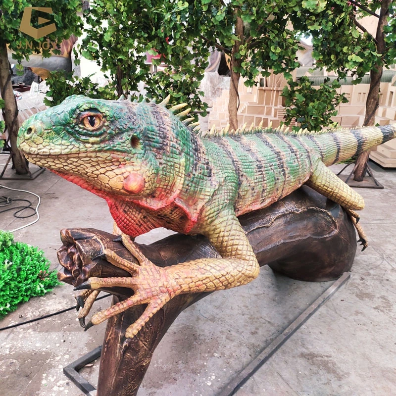 SGAI74 Insect park decoration lifelike animatronic robotic animal lizard model for sale