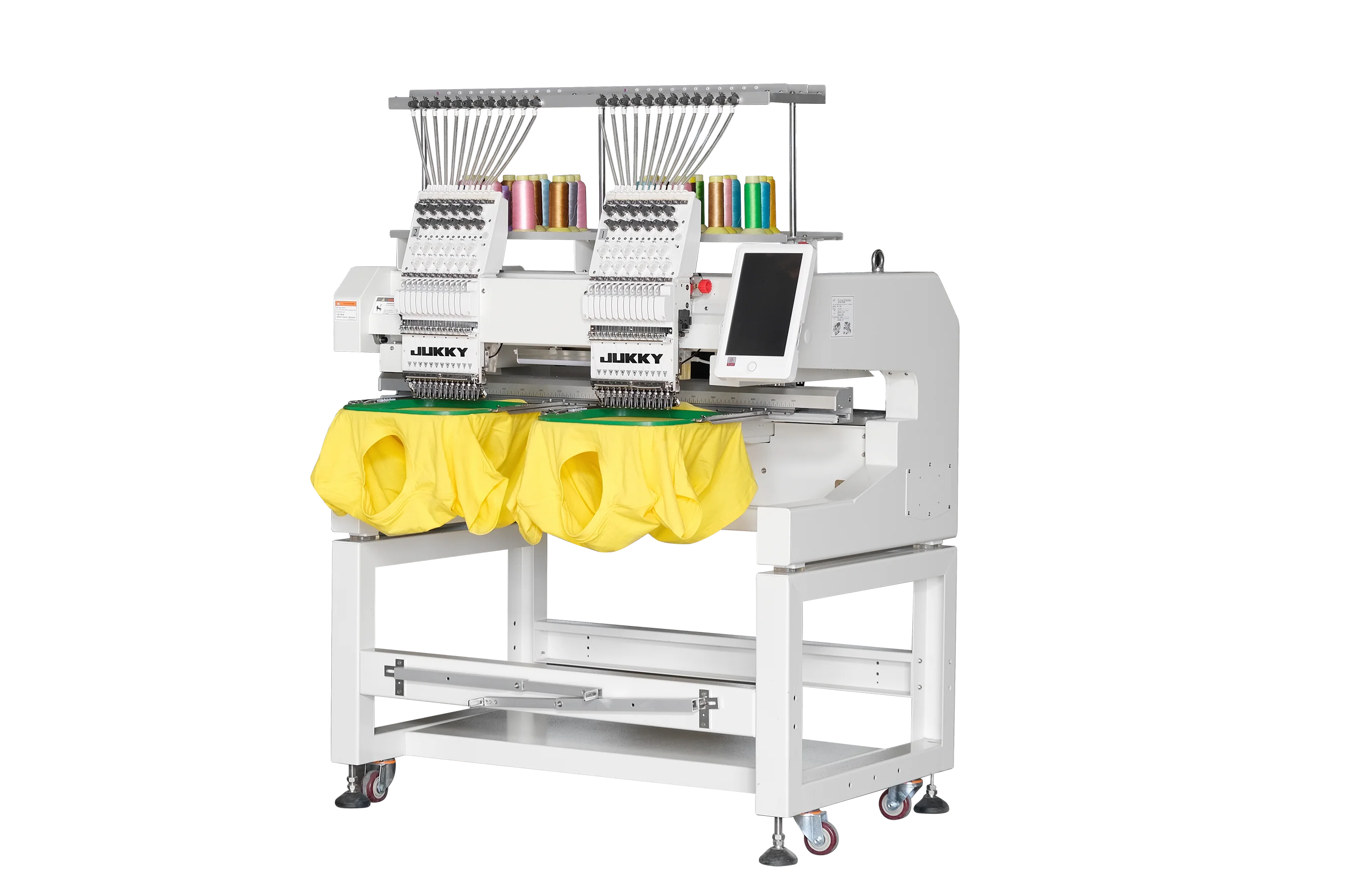 JK1202 Industrial Single Head Automatic Embroidery Sewing Machine Computerized Retail Printing Shops New Motor cap machine