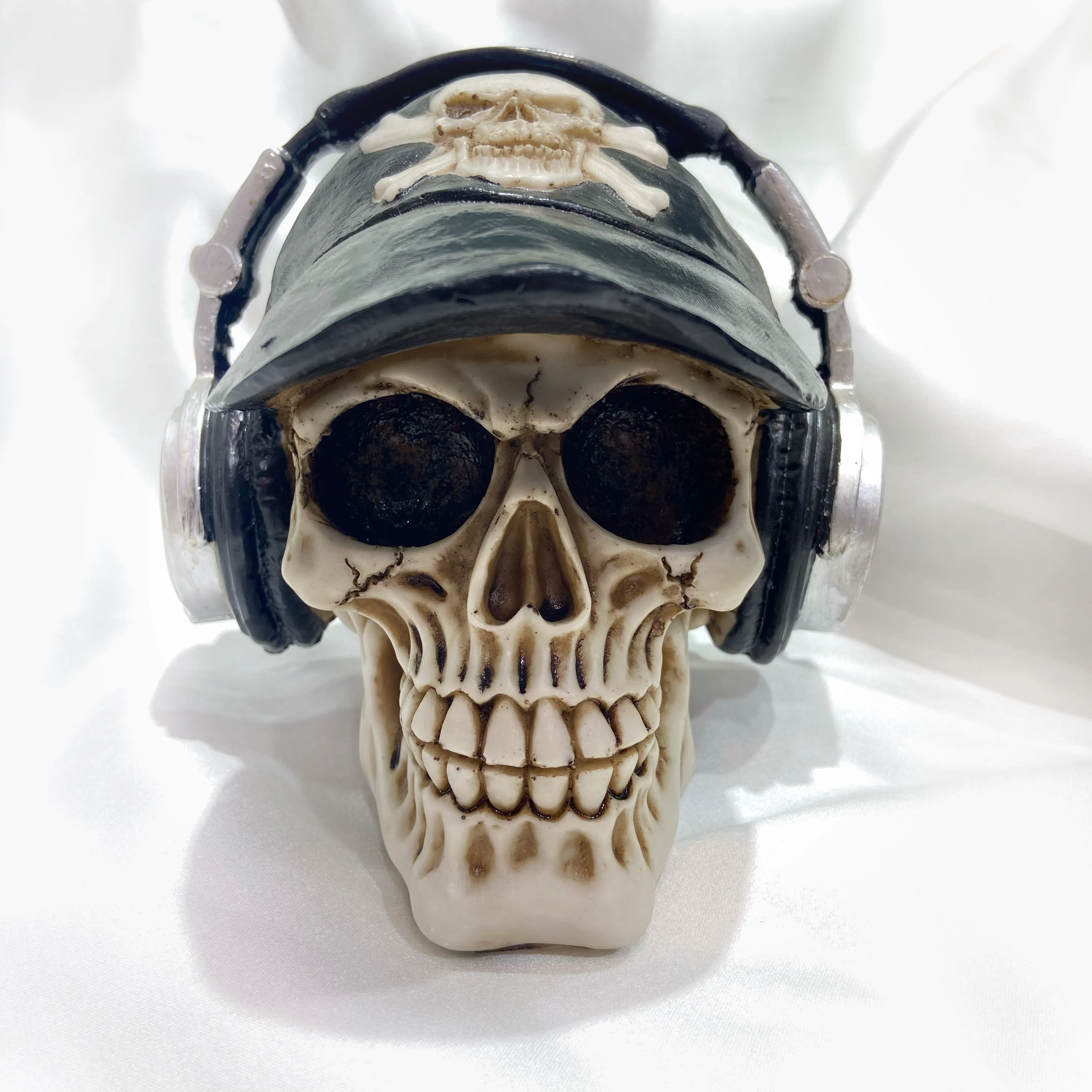 
Декор на Хэллоуин, музыкальные черепа из смолы, персонализированный домашний декор 