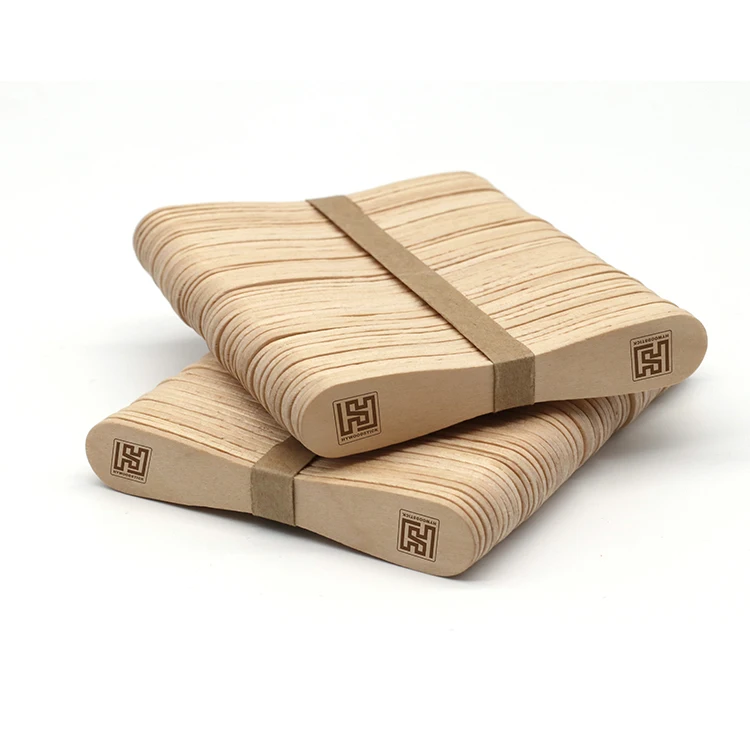 Made In China Eco-friendly Food Grade Birch Wood Ice Cream Sticks