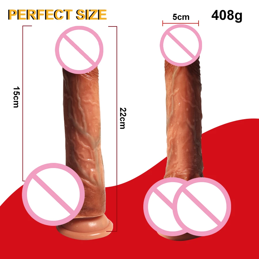 Remote Thrusting 8.6 inches Lifelike Medical liquid silicone dildo artificial penis Vibrator sex toys for woman sex products%