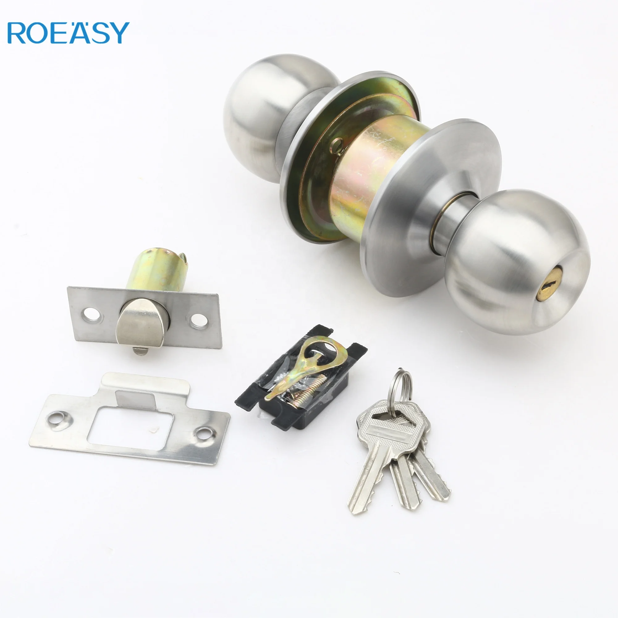 Лидер продаж цилиндрический круглый дверной замок Roeasy из нержавеющей