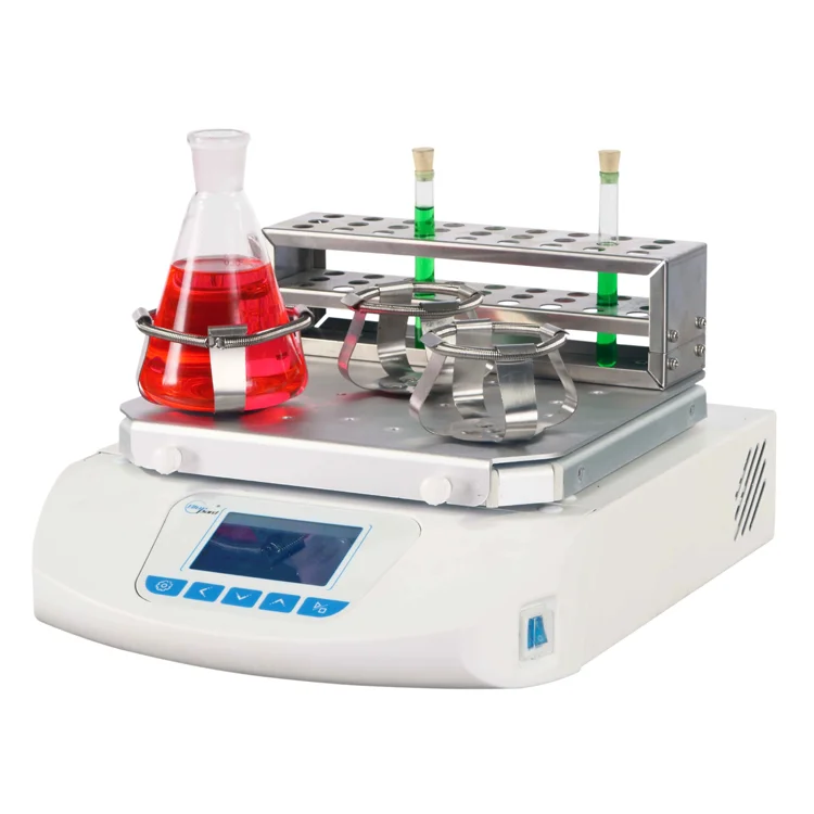 Laboratory platform orbital automatic shaking incubator shaker for flask