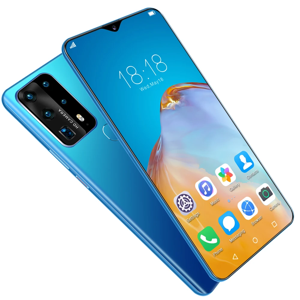 
Hot sale New Model Smartphone 6.5 Inch Mobilephone P40 Pro Android 10.0 8+512GB Smartphone 