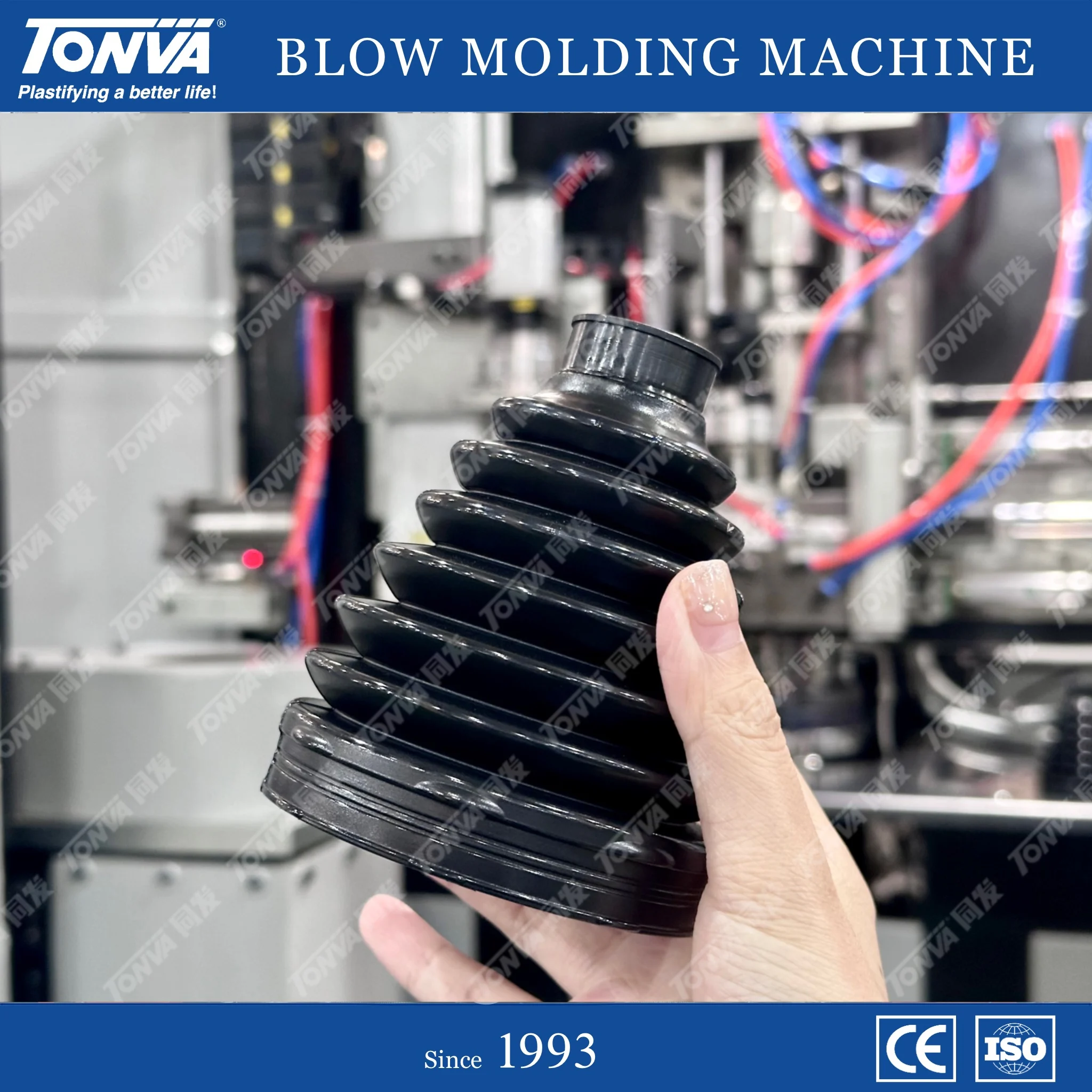 plastic TPE steering boots auto part blow molding making machine