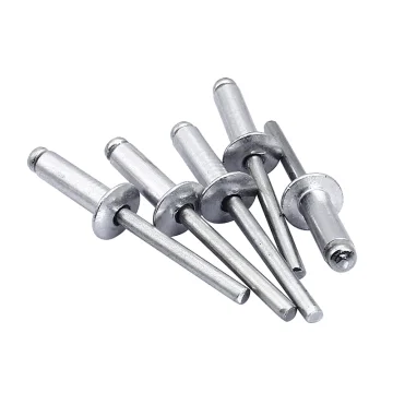 Round head rivet  ISO 15977    DIN 7337    GB/T 12618    blind rivet    has different colors head