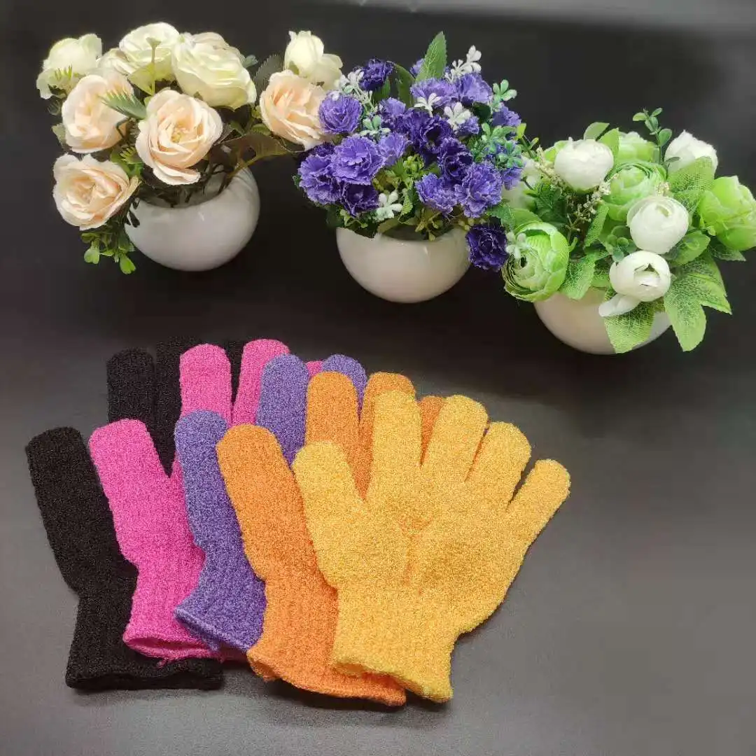 Eco friendly Spa Shower Bath Body Cleaner Dead Cells Scrub Mitts Exfoliating Mitt
