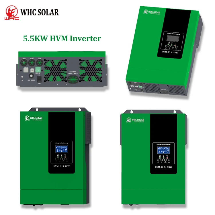WHC SOLAR 5000 Watts 1Kva 2Kva 3Kva 3.5Kva 5Kw 10Kva 500Kw On Off Grid Tie Mppt Pure Sine Wave Solar Inverter Hybrid