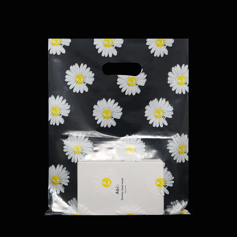 transparent plastic bag packaging