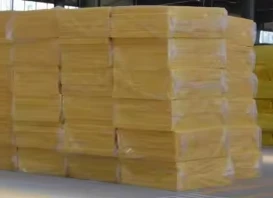 Insulation Fireproof Heat Thermal Material Aluminum Foil Faced Glasswool Board For Ceilings OEM Noise Absorption