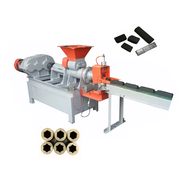 Biomass waste chicken manure briquette molding machine charcoal briquette extruder machine with good price