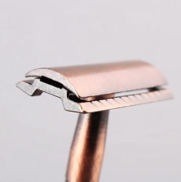 BR2001 Classic Blade Refill Razor Straight Metal Safety Razor