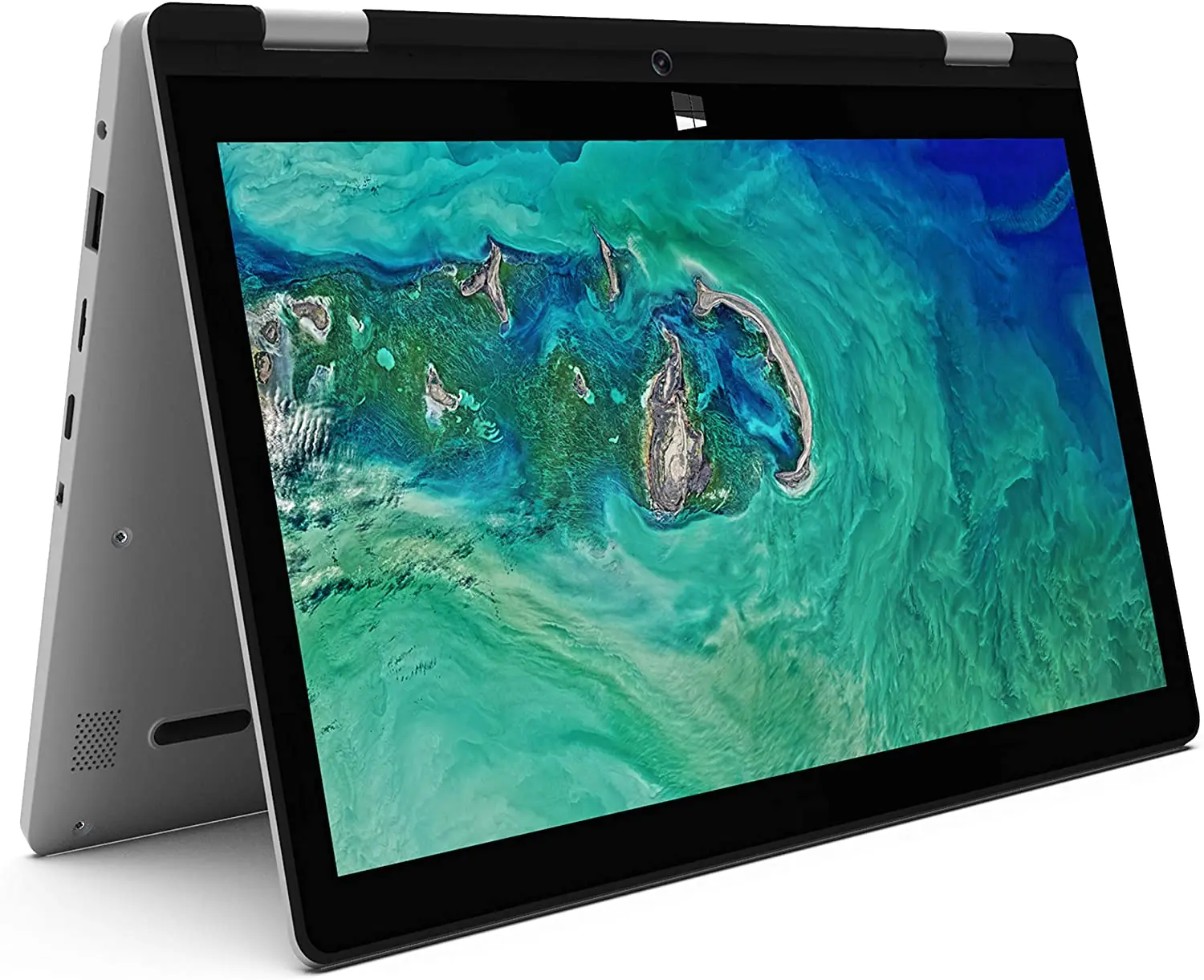 XIDU Новый 11,6 дюймовый 1920*1080 IPS сенсорный экран 360 градусов Filp Intel Celeron Atom Z8350 4 Гб + 64 Гб ноутбук