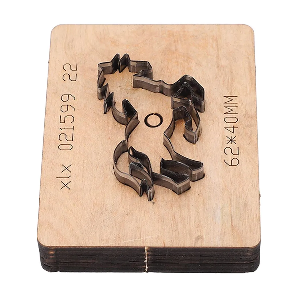 wood leather die cutting dies mould presses for leather horse shape punch cutter craft mould tool diy leathercraft