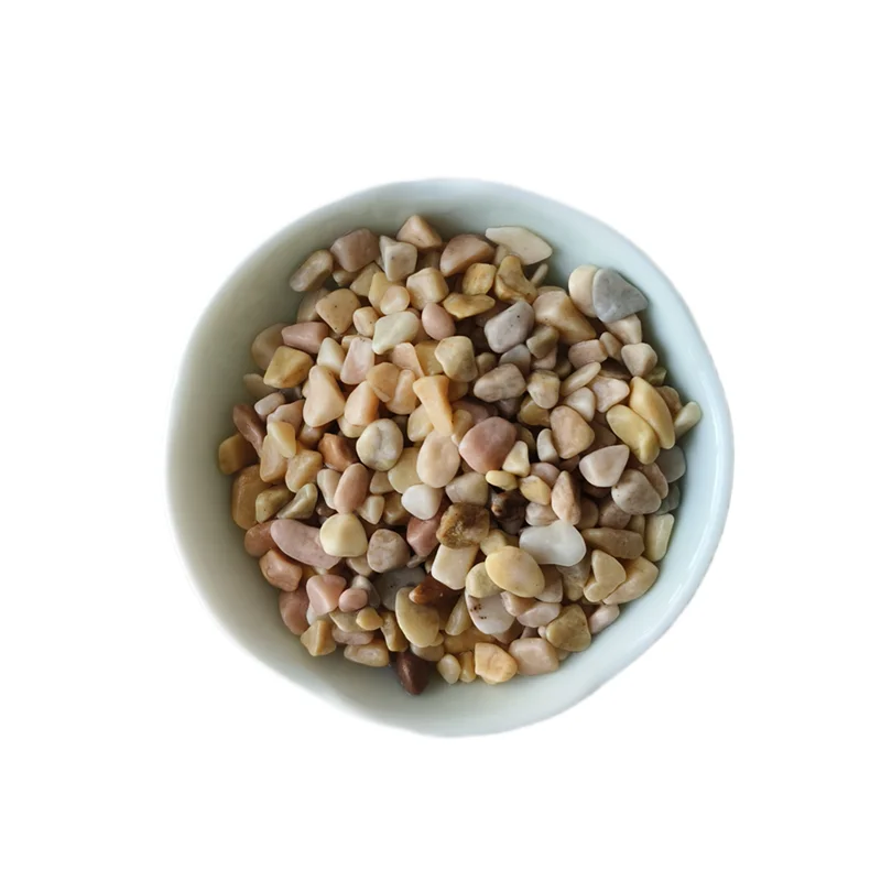 Factory Wholesale Natural Various Colors Gravel Landscape Cobblestone Crushed Washed Pebbles Stone For Outdoor floor