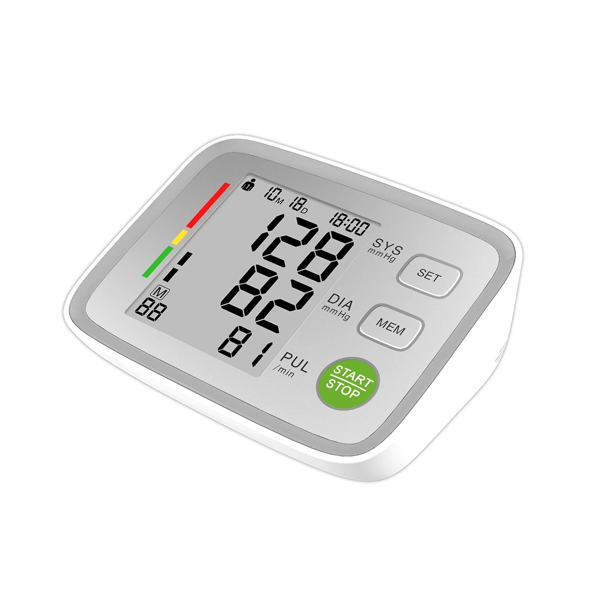 U80EH high accuracy digital automatic portable electronic blood pressure monitor with cuff
