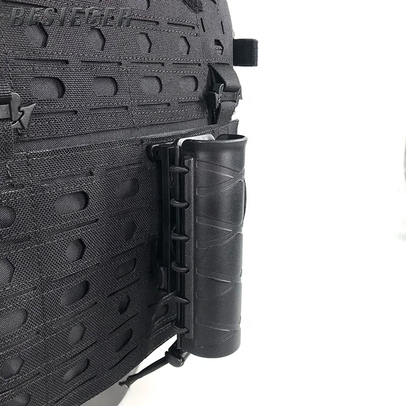 
High quality nylon plastic sleeve, 360 degree rotating elastic tightening rope sleeve/suitable for police telescopic stick 