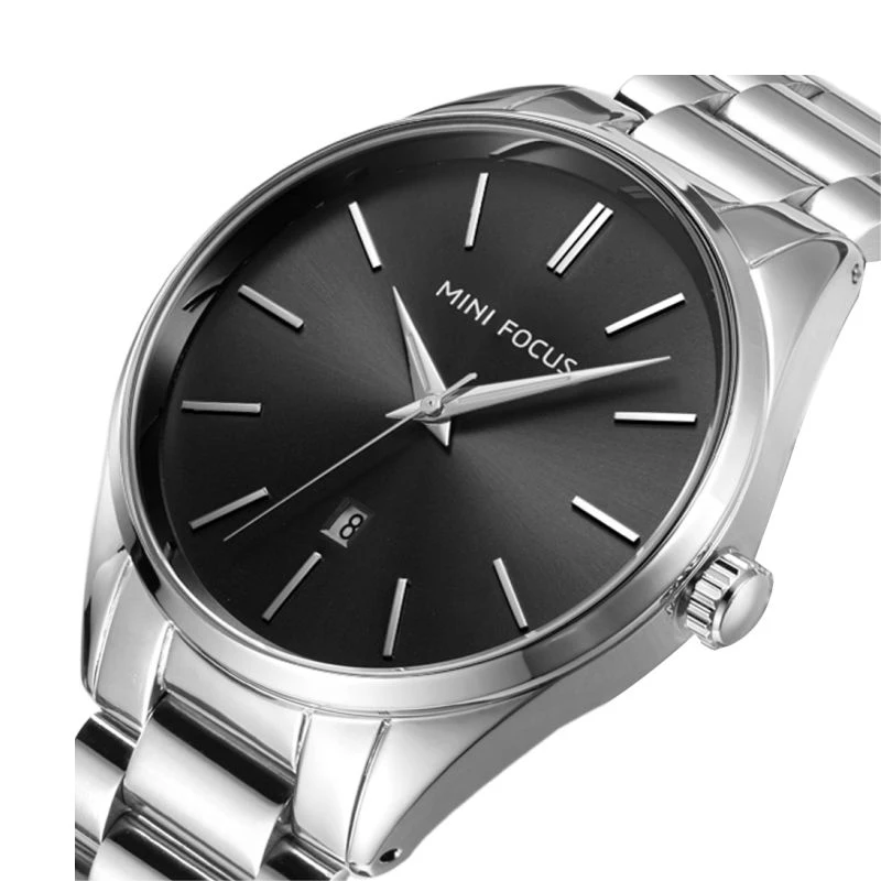 OEM Wristwatch Waterproof Business Men Private Label Watch Minimalist Custom Logo Quartz Watches