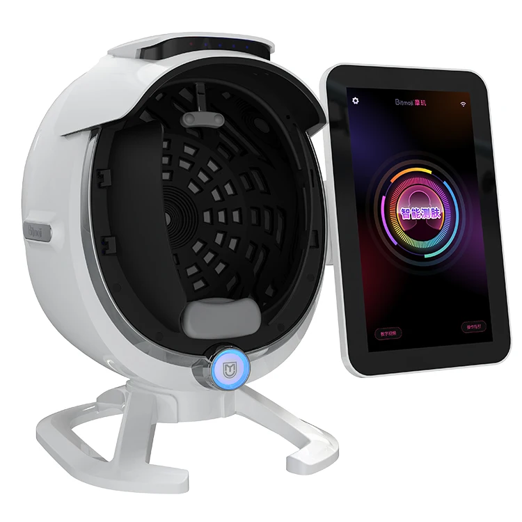 Full Face 3D Ai Skin Analysis Machine Facial Tester Scanner Face Mirror Device Skin Analysis Machine bitmoji Skin Analyzer
