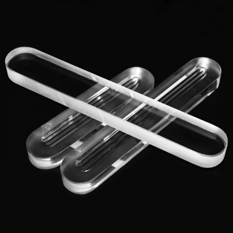 Прозрачный стеклянный боросиликатный плоский датчик уровня DIN7081 на заказ