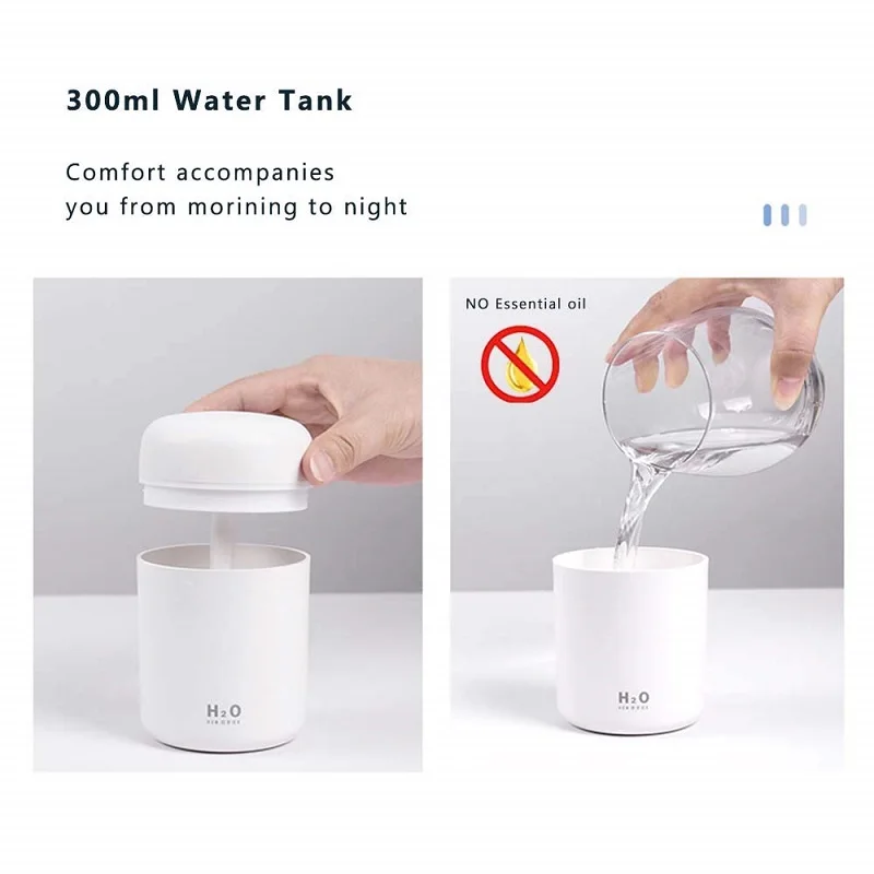 2022 Latest Mini Ultrasonic Atomizer USB Air Humidifier For Home Hotel Car School