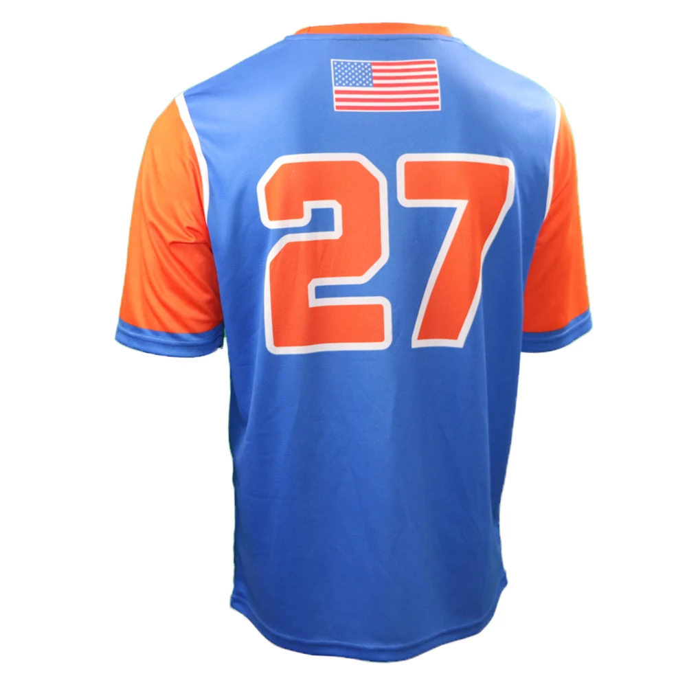 Custom Classical Retro Southwest High Quality Sublimated v Neck Polyester Breathable Baseball Jerseys
