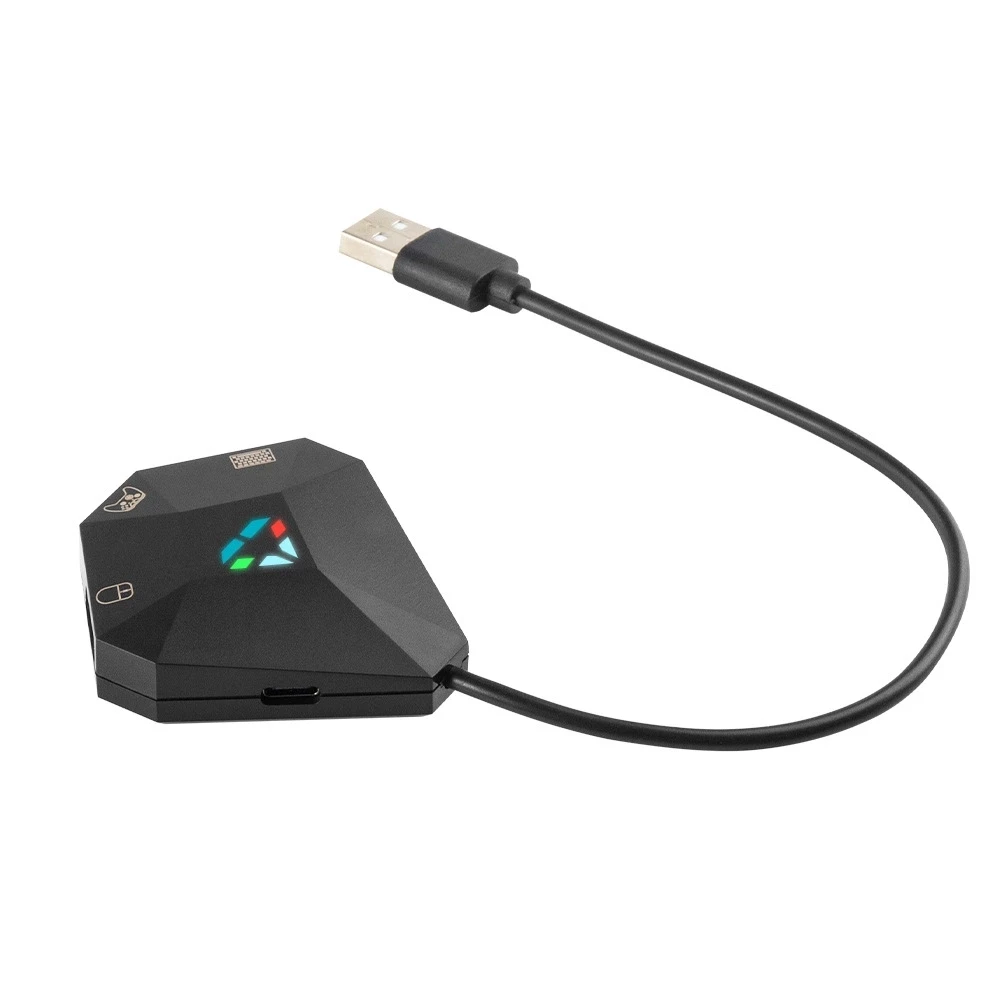 TNS-19077 мини 3 интерфейса USB адаптер конвертер для мыши и клавиатуры адаптера Nintendo Switch/PS4/PS3/XBOX один/360 консоли