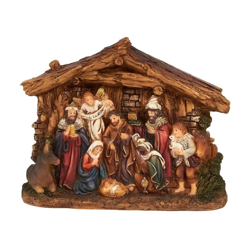 Resin Nativity Scene Decoration Christmas Nativity Figurines