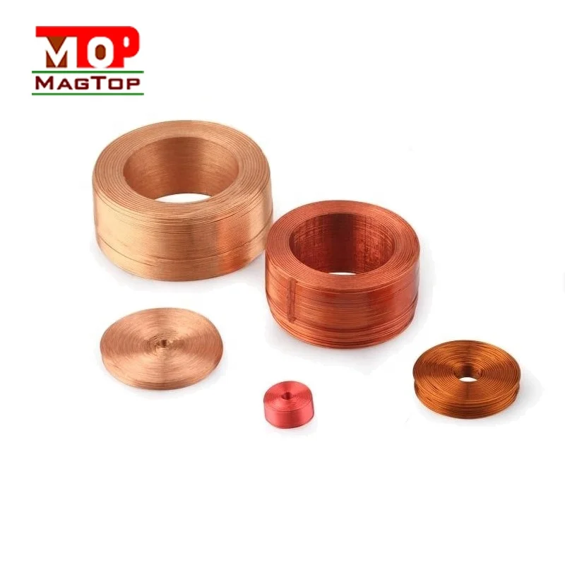 Fixed Low cost self bonding copper wire air core coil inductor