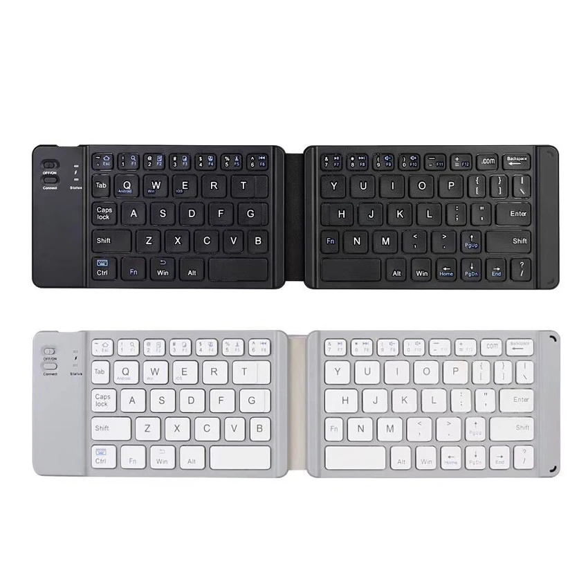 Hot Selling Cheap Mini Folding Arabic English Wireless Keyboard for PC Tablet