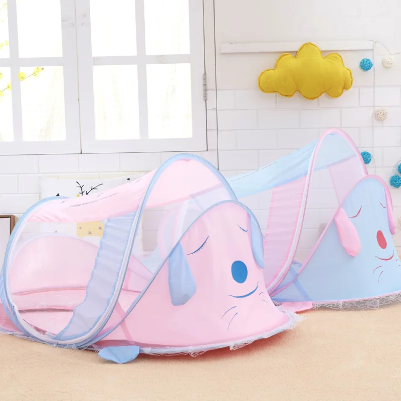 
Hot Selling Folding Lovely Baby Cribs Mosquito Net Tent Baby Bed Care Room Mosquito Net 